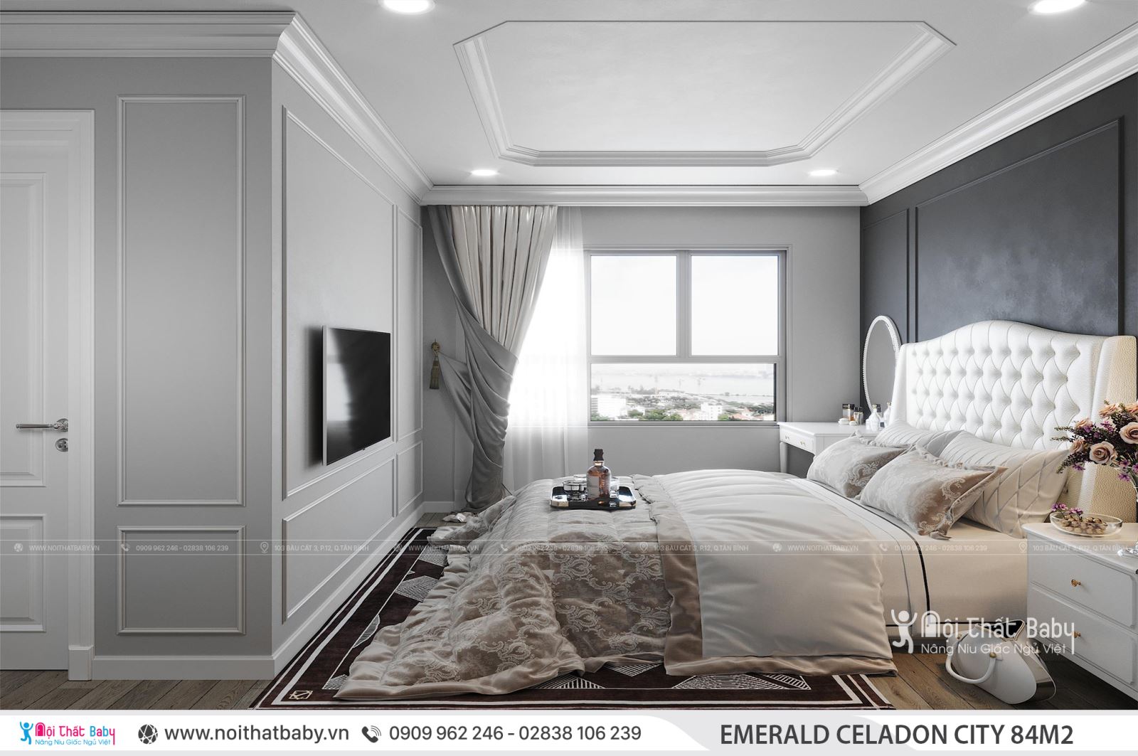 Tổng hợp các mẫu thiết kế nội thất Chung cư Emerald Celadon City